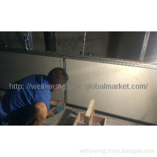 HPL coated fireproof tunnel panel